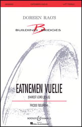 Eatnemen Vuelie SSAA choral sheet music cover